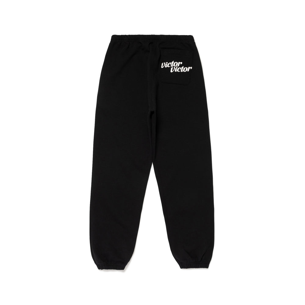 VICTOR VICTOR HEAVYWEIGHT SWEAT PANTS BK-B