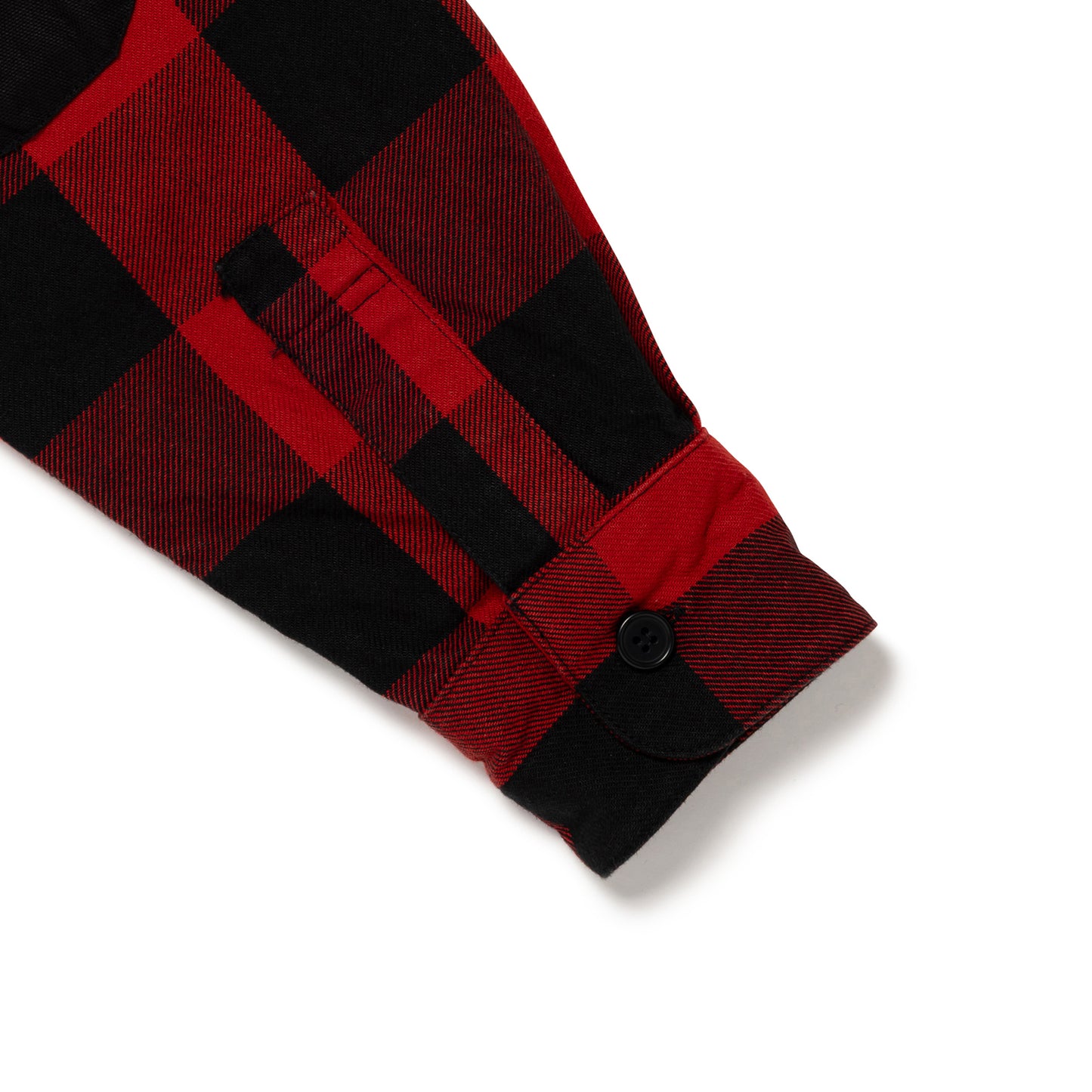 HUMAN MADE HM31-SH-009 CHECK HALF-ZIP SHIRT 3-G