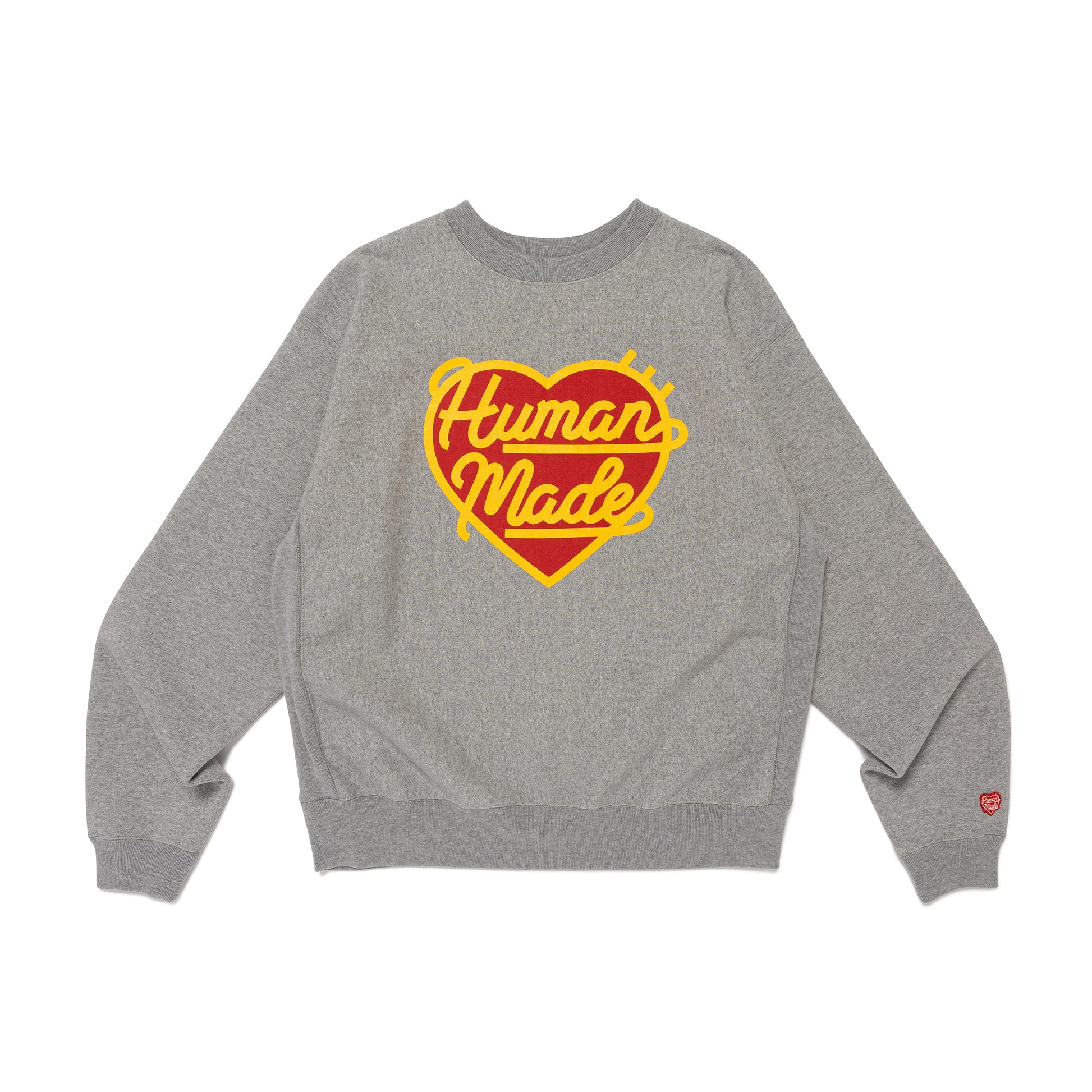 HUMAN MADE HEAVYWEIGHT SWEATSHIRT GY-A