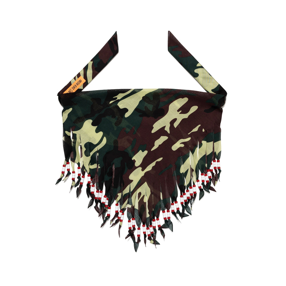 CPFM CAMO BEADED BANDANA OD-A