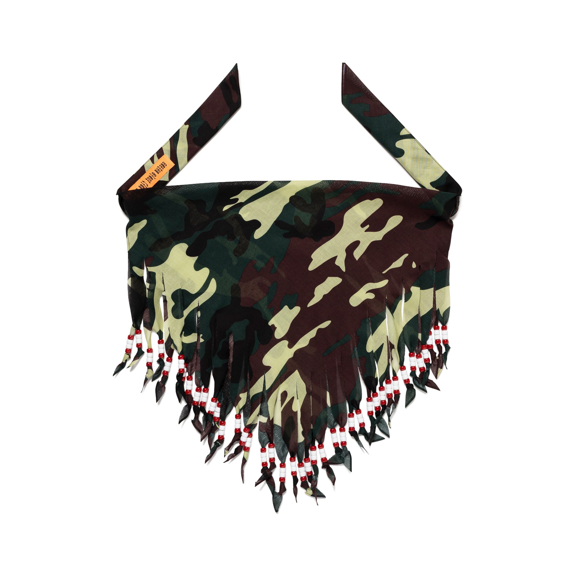 CPFM CAMO BEADED BANDANA OD-A