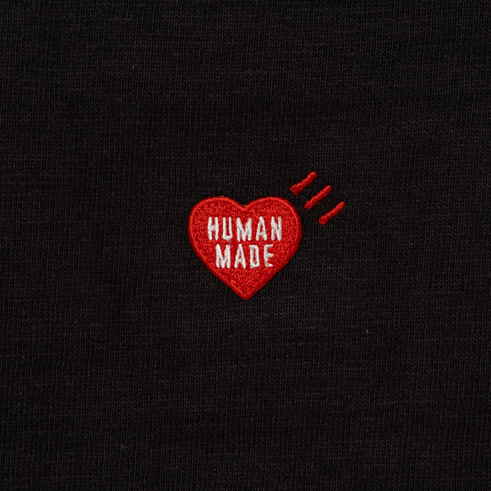 HUMAN MADE  HEART BADGE T-SHIRT BK -C