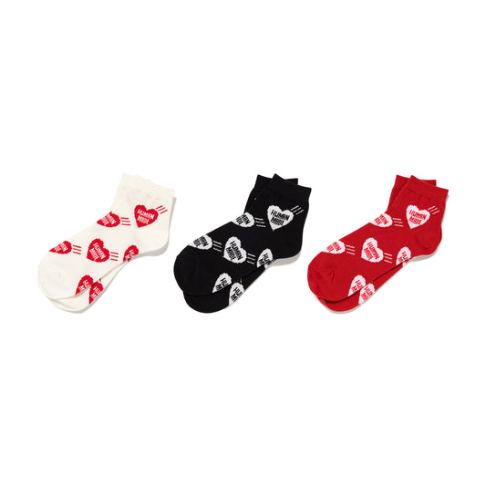 HUMAN MADE  HEART SHORT SOCKS
