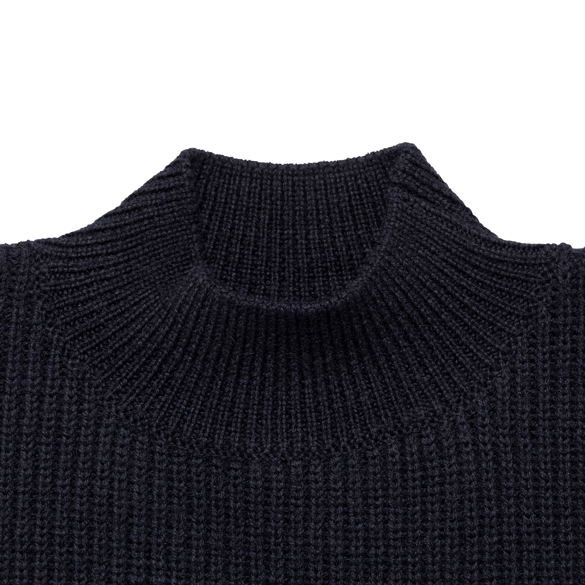 HUMAN MADE  MOC NECK KNIT SWEATER NY-C