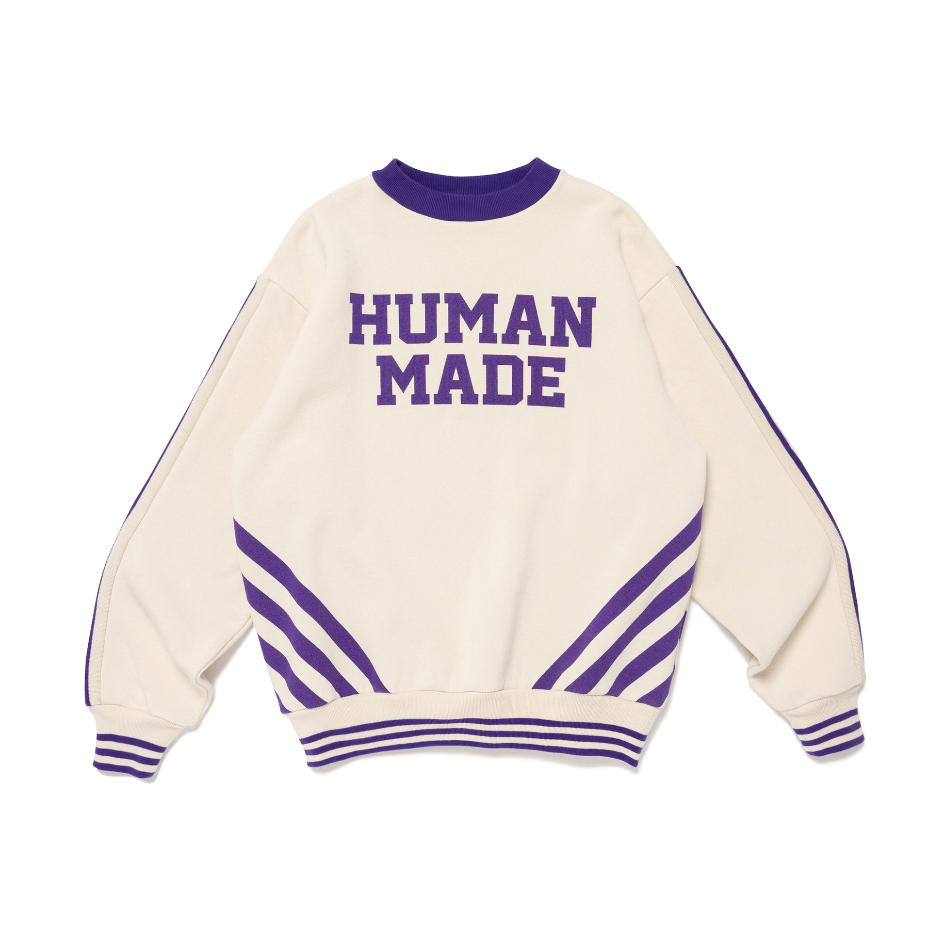 HUMAN MADE ELBOW PATCH SWEATSHIRT WH-A