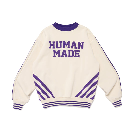 HUMAN MADE ELBOW PATCH SWEATSHIRT WH-A