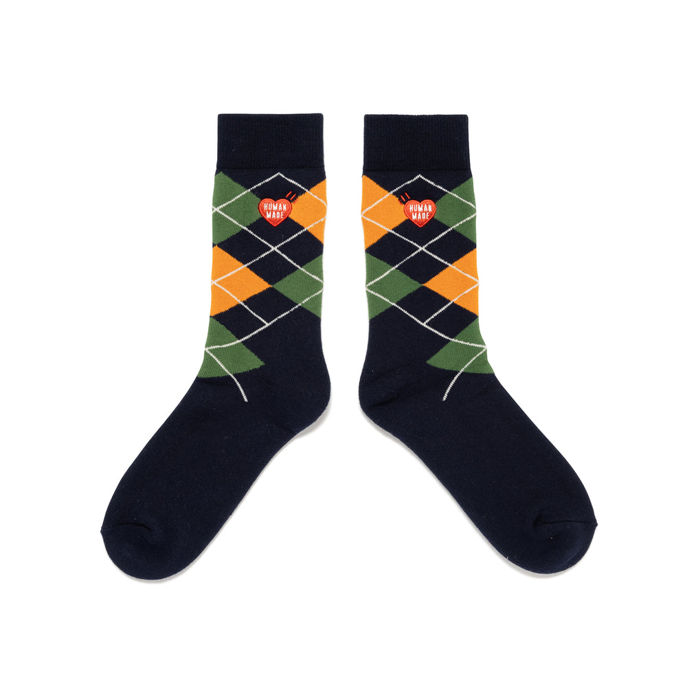 HUMAN MADE ARGYLE SOCKSNY-B