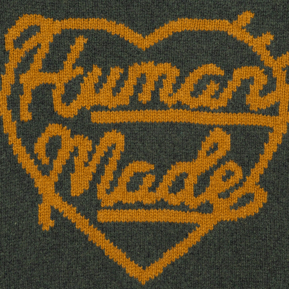 HUMAN MADE HEART KNIT SWEATER OD-D