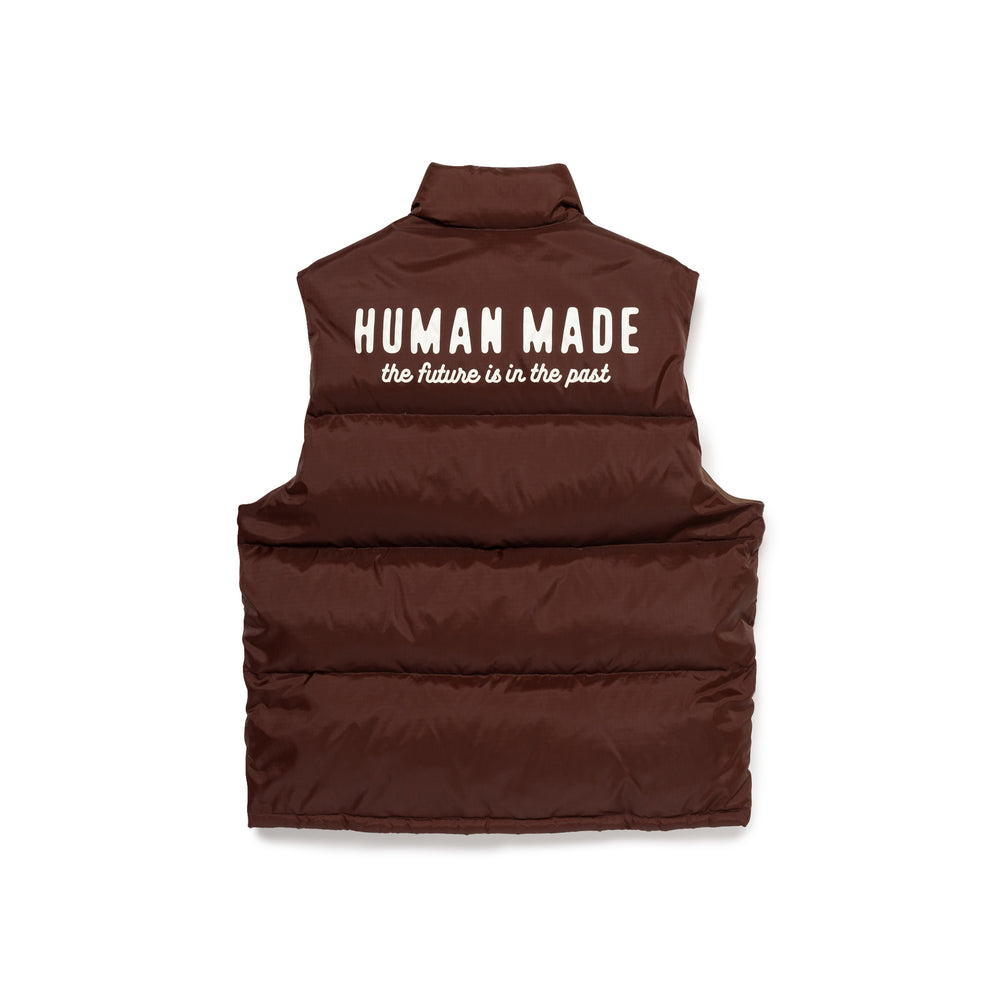 HUMAN MADE DOWN VEST BW-B
