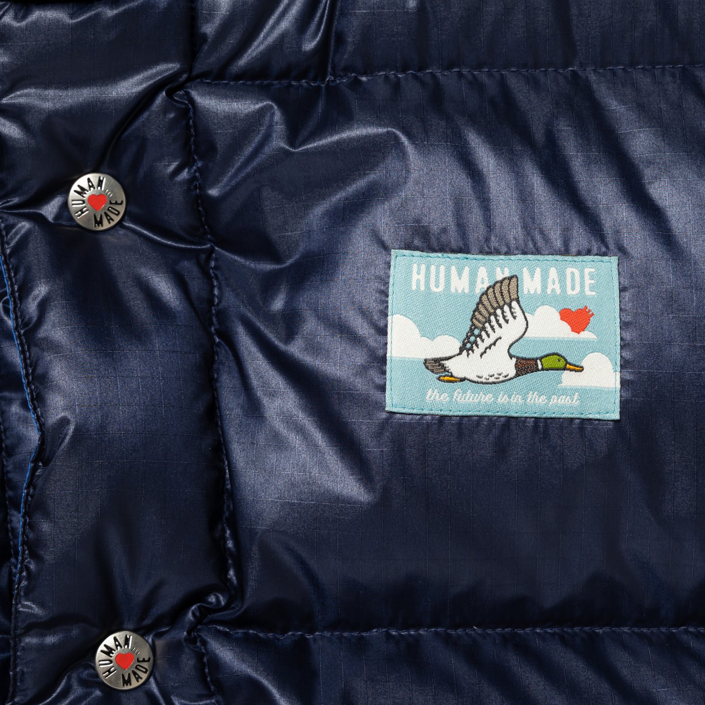 HUMAN MADE  REVERSIBLE DOWN VESTNY-E