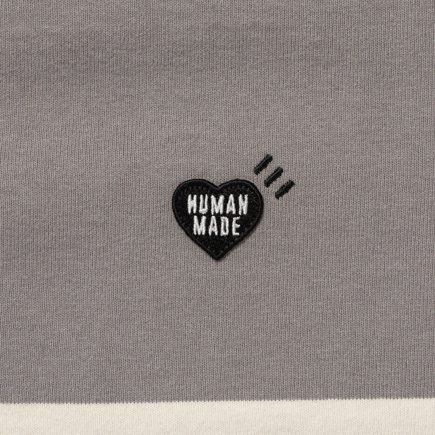 HUMAN MADE RUGBY SHIRT BK-D