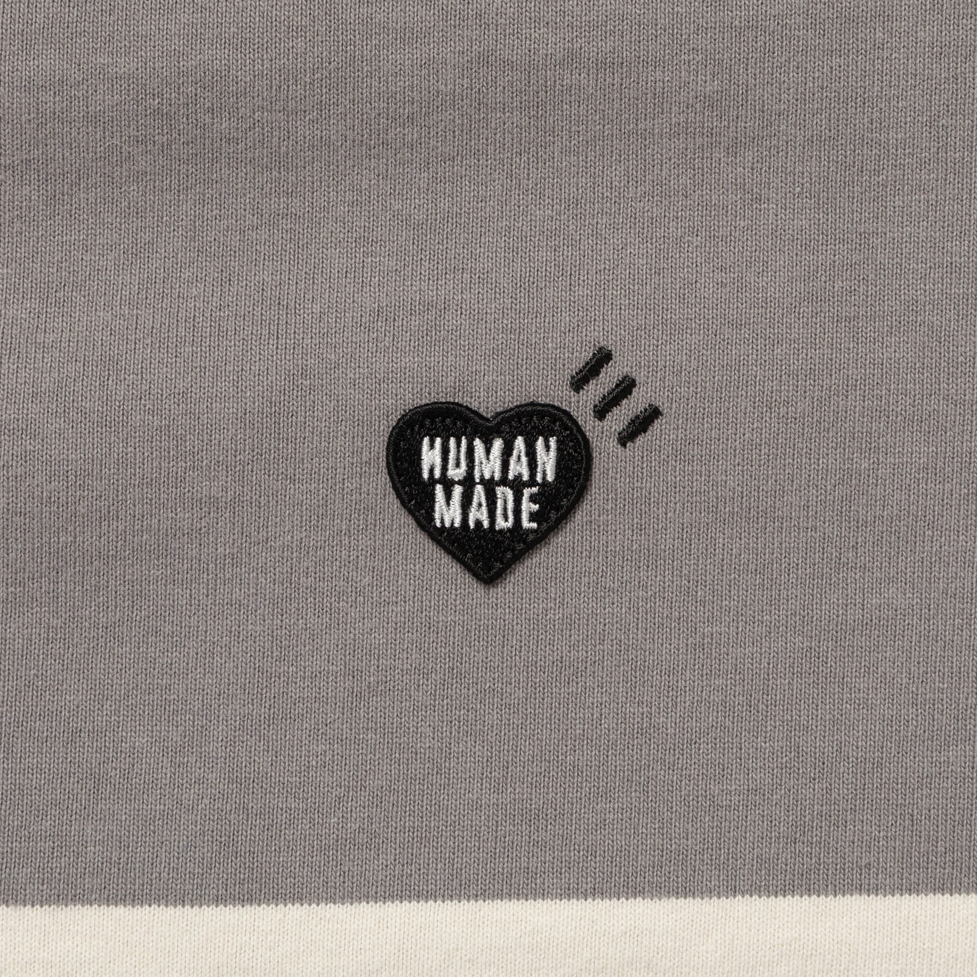 HUMAN MADE RUGBY SHIRT BK-D