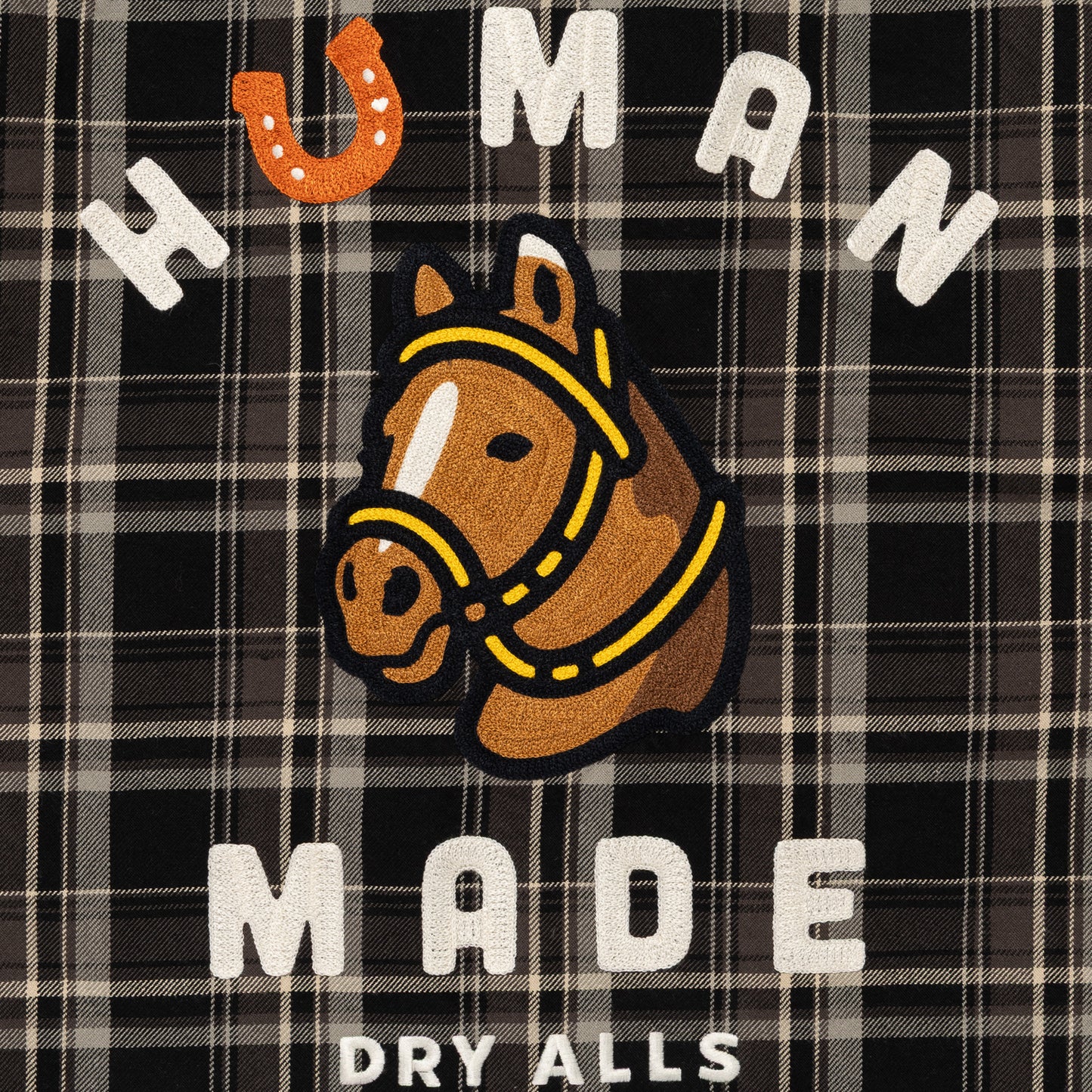 HUMAN MADE CHECK SHIRT BK-D