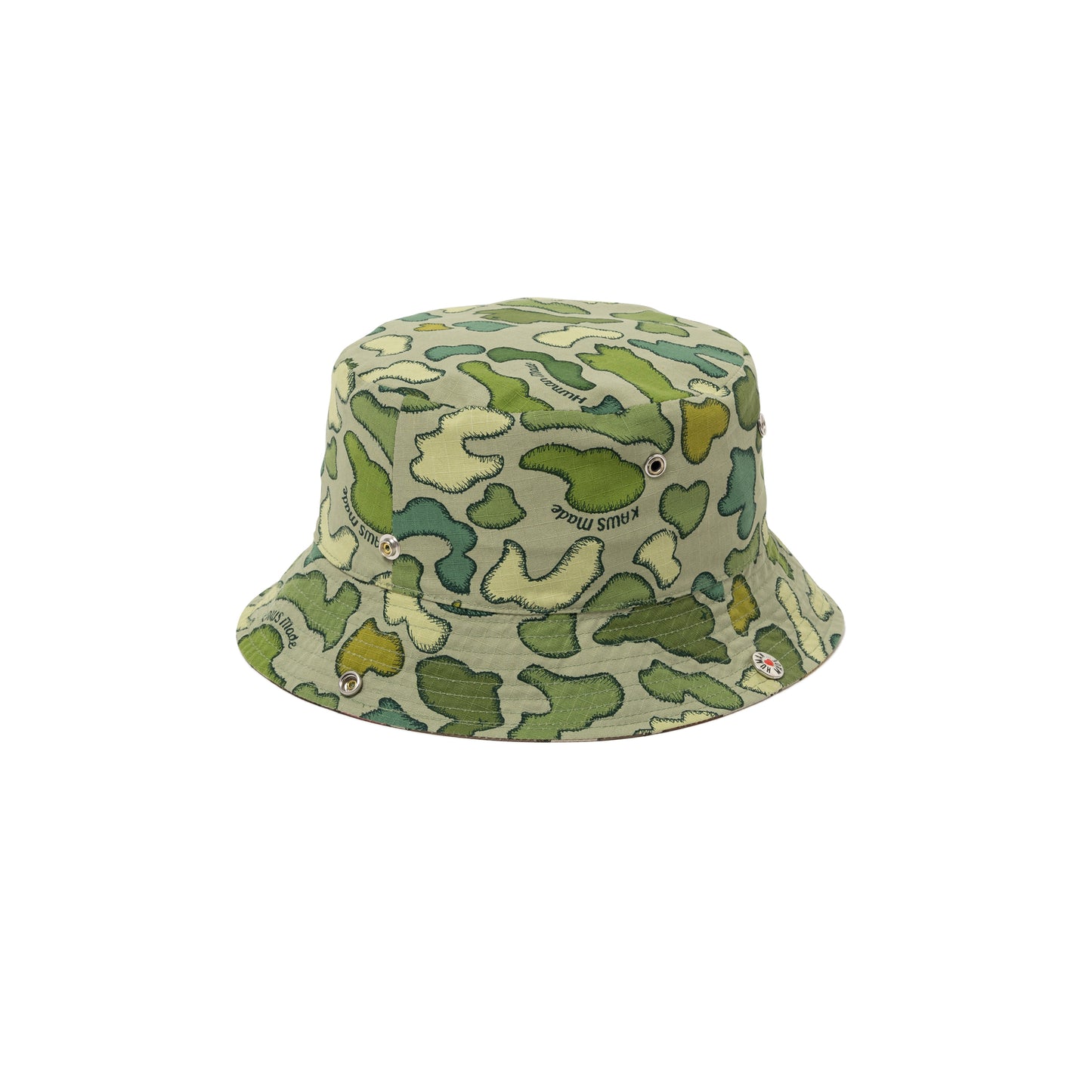 KAWS MADE CAMO BUCKET HAT – HUMAN MADE ONLINE STORE