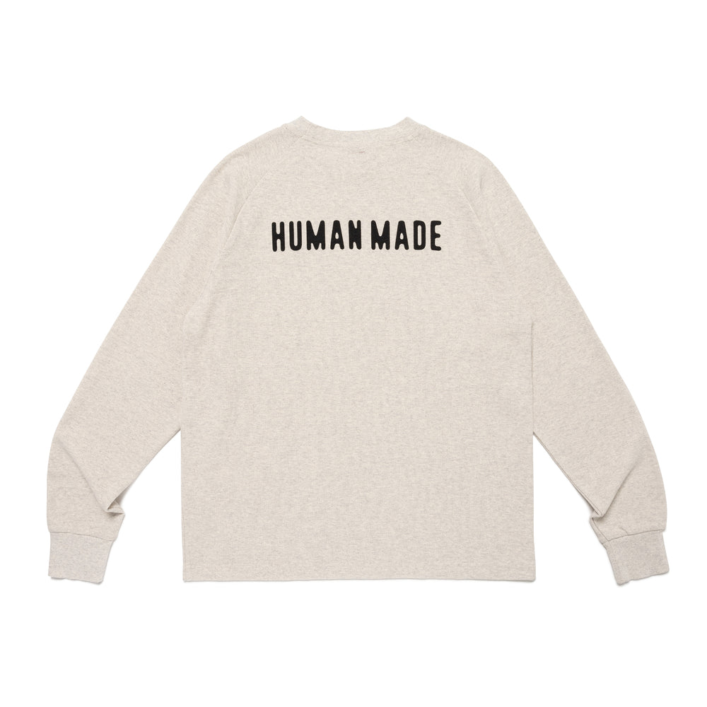 HUMAN MADE RAGLAN SLEEVE L_S T-SHIRT 1-B