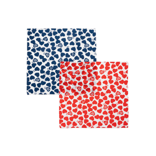 HUMAN MADE HEART BANDANA 1-A