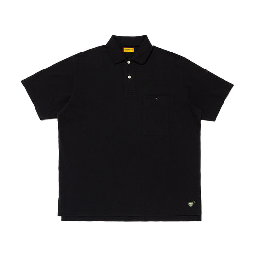 HUMAN MADE BIG POLO SHIRT BK-A