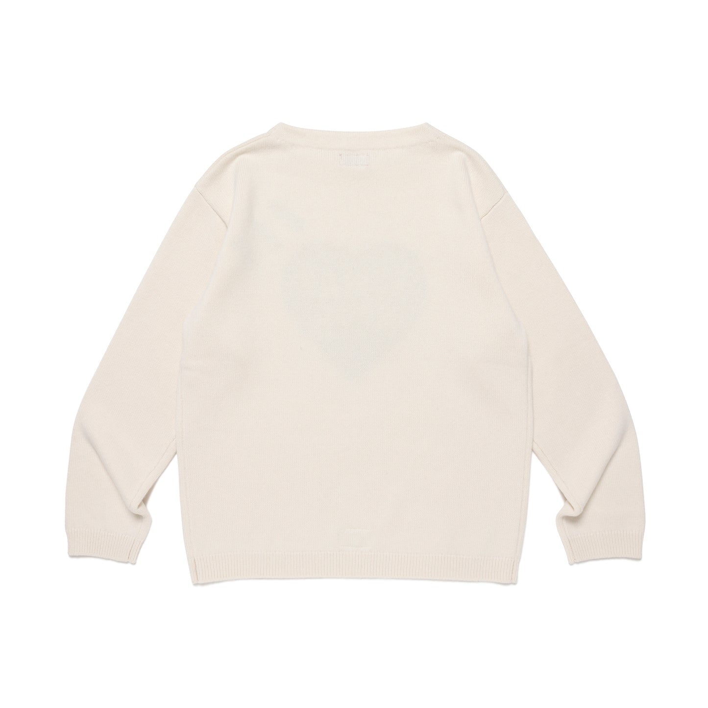 HUMAN MADE HUMAN HOPE HEART KNIT SWEATER WH-B