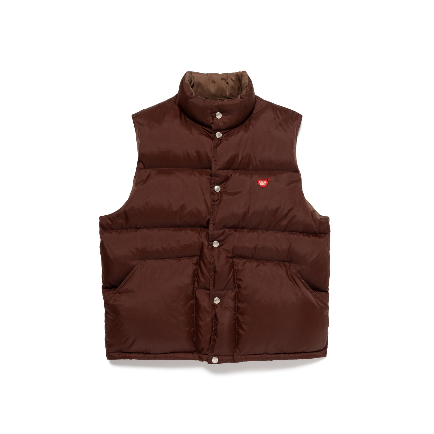 HUMAN MADE DOWN VEST BW-A