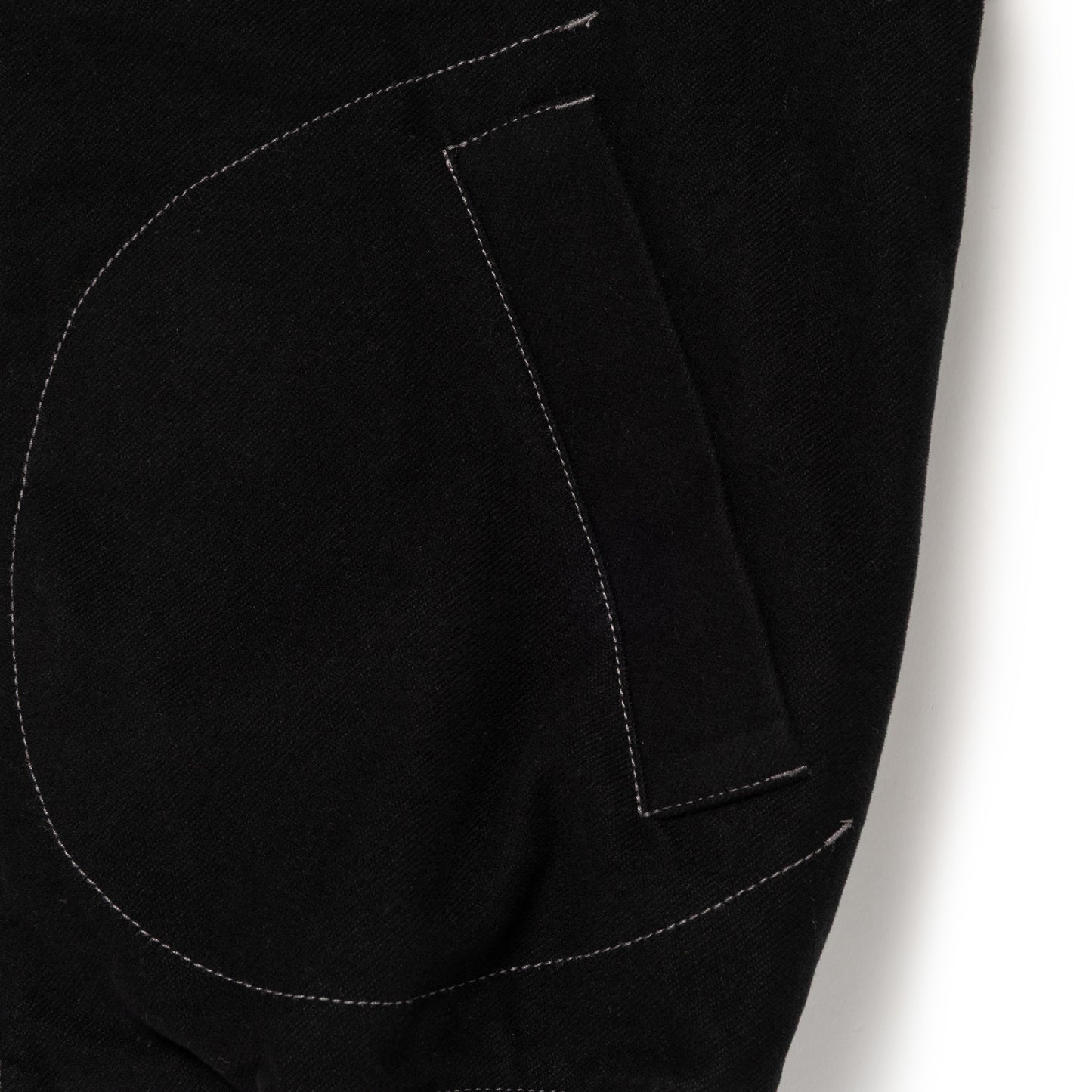 HUMAN MADE SATIN VARSITY JACKET BK-D