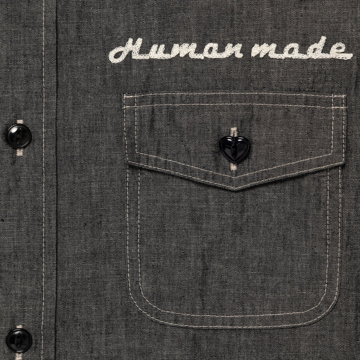 HUMAN MADE CHAMBRAY SHIRTBK-C