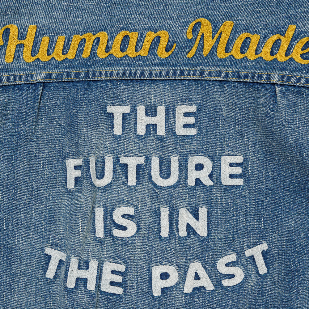 HUMAN MADE  DENIM WORK JACKET FUTURE IN -E