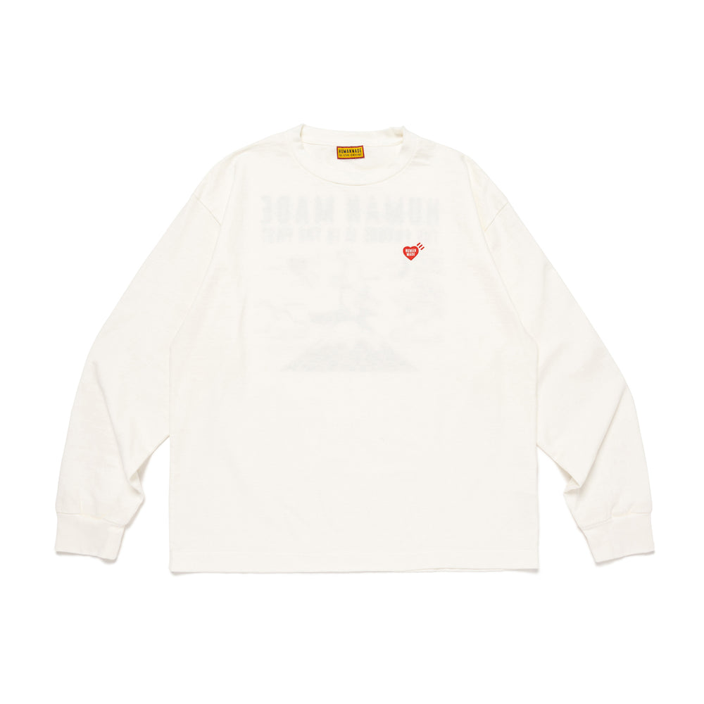 HUMAN MADE GRAPHIC LS T-SHIRT WH-A