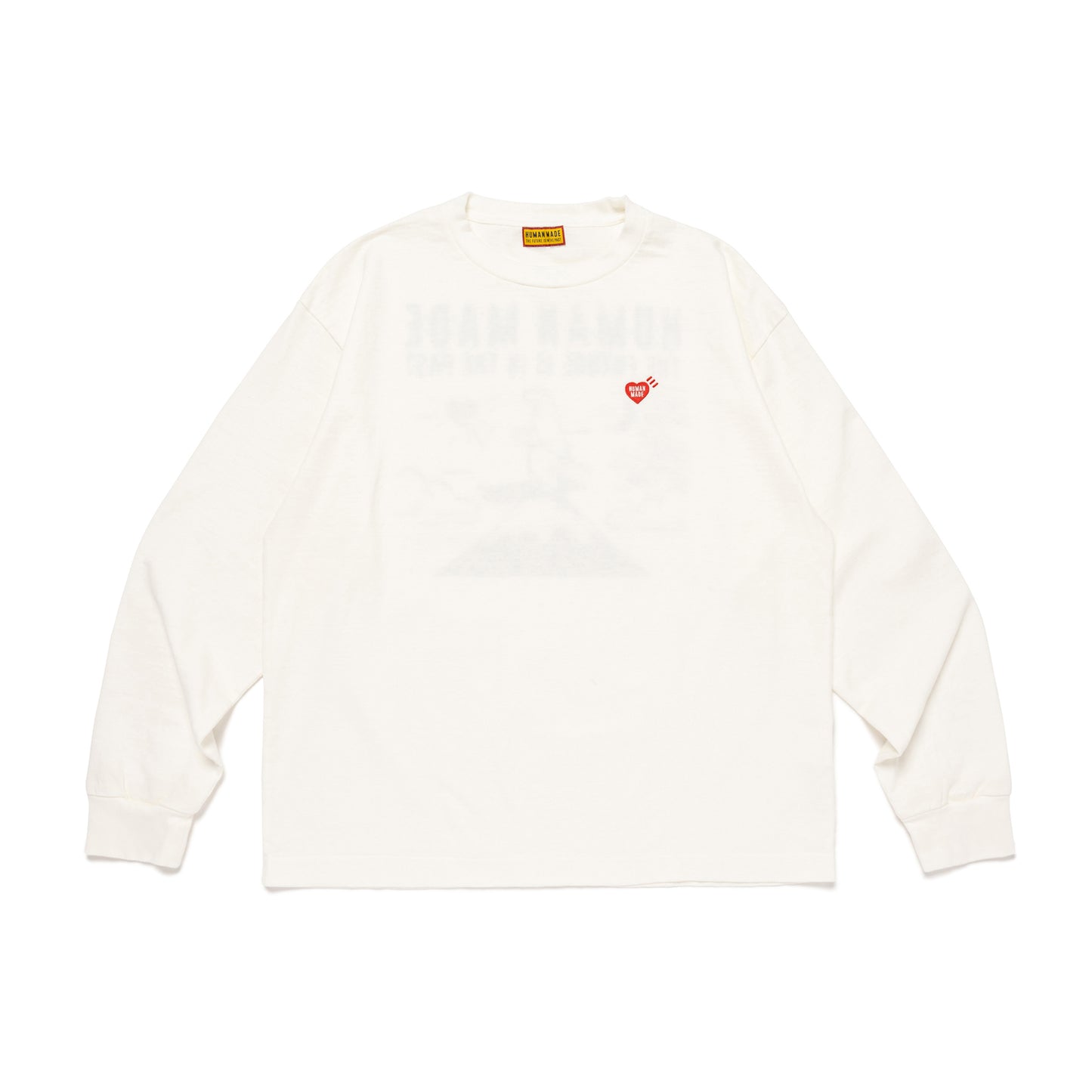HUMAN MADE GRAPHIC LS T-SHIRT WH-A