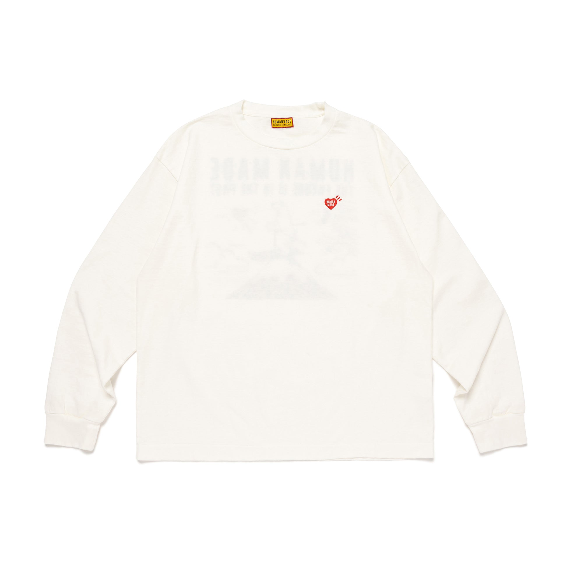 HUMAN MADE GRAPHIC LS T-SHIRT WH-A