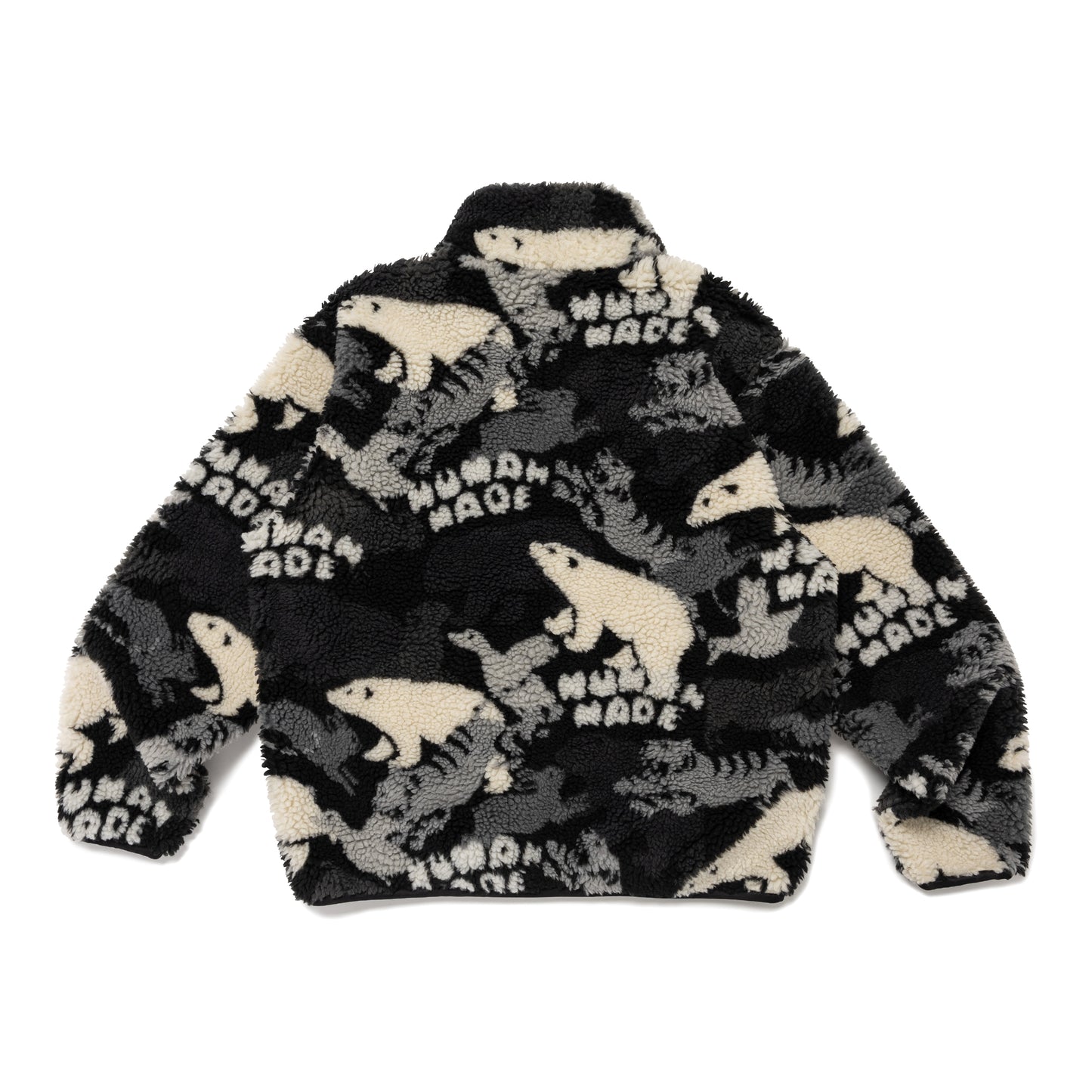 HUMAN MADE ANIMAL FLEECE JACKET GY-B