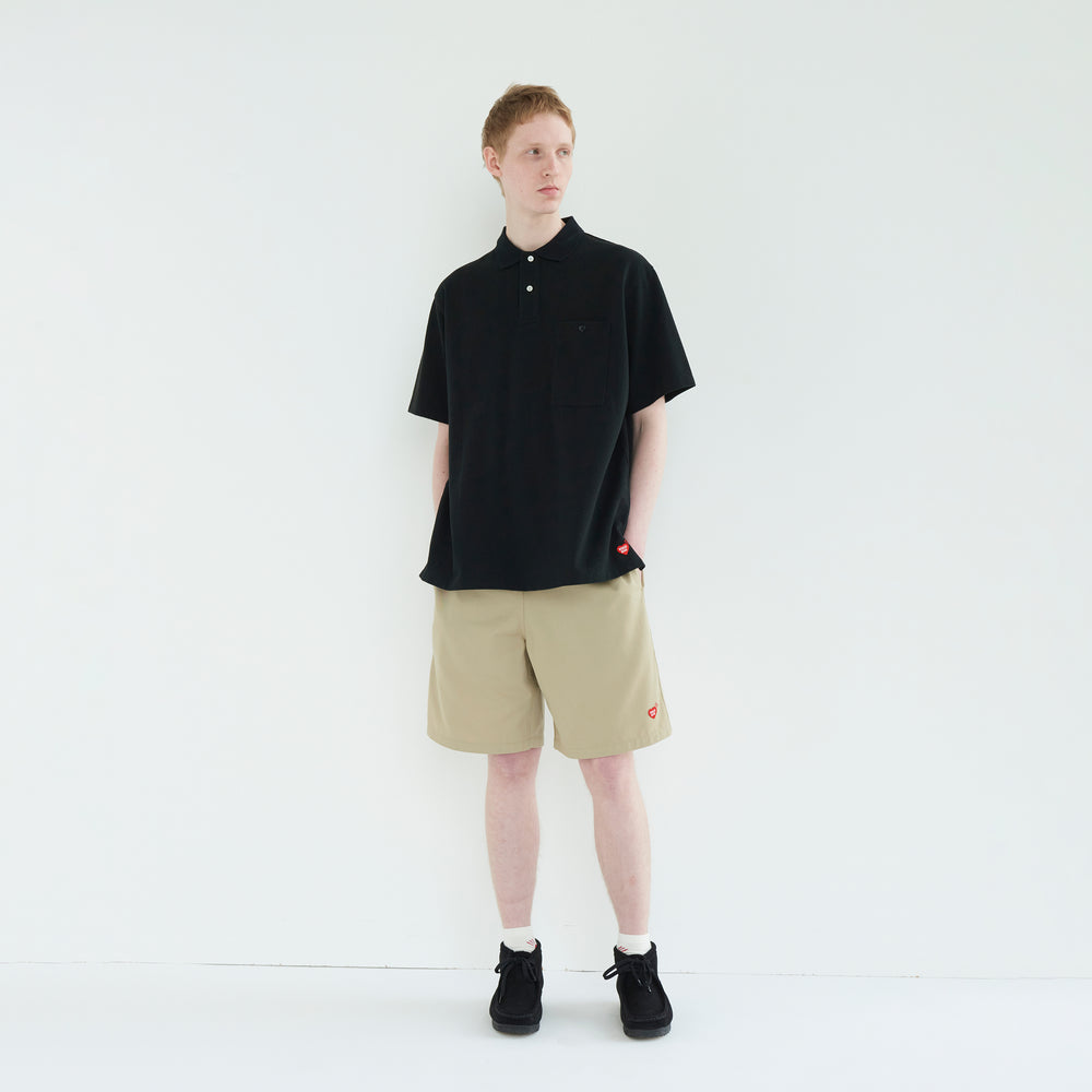 HUMAN MADE BIG POLO SHIRT BK-E