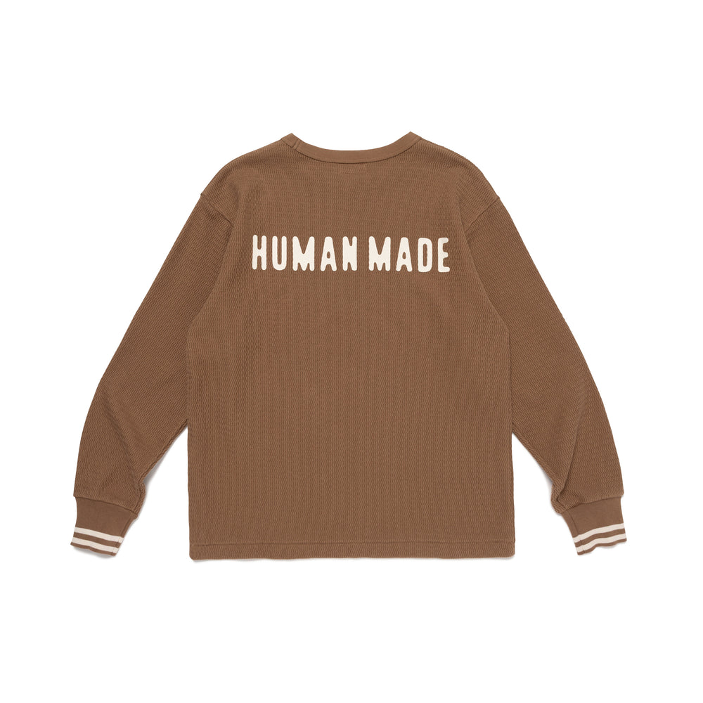 HUMAN MADE THERMAL LS T-SHIRT BW-B