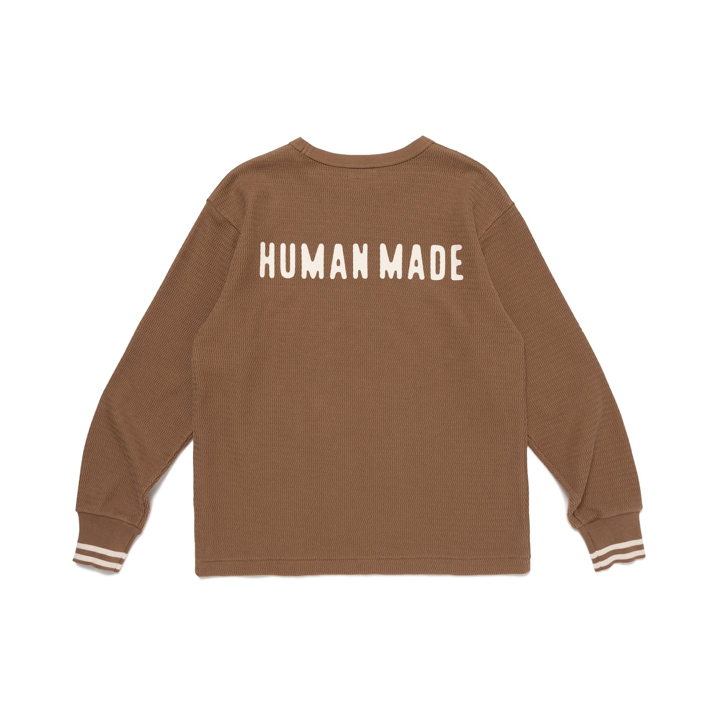 HUMAN MADE THERMAL LS T-SHIRT BW-B