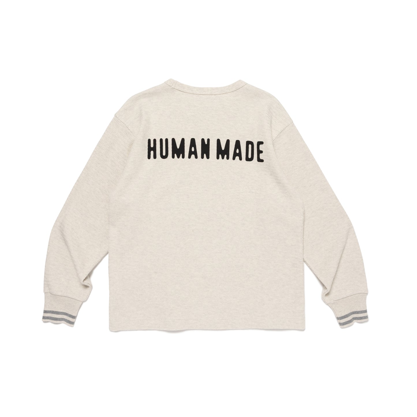HUMAN MADE THERMAL LS T-SHIRT WH-B