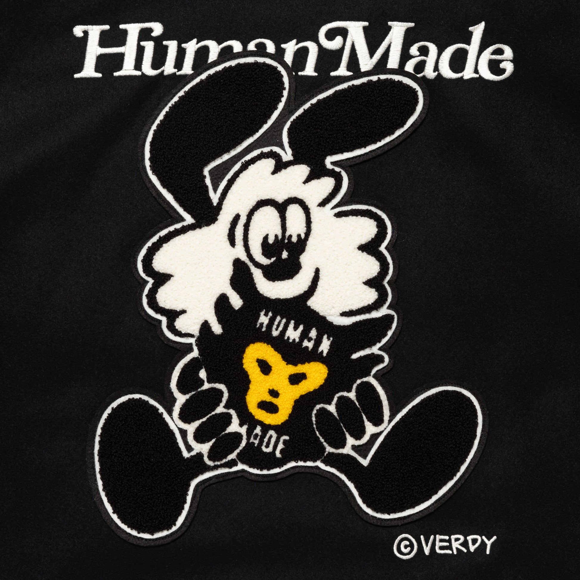 HUMAN MADE HUMAN MADE × VERDY VARSITY JACKET#1 BK-F