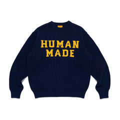 HUMAN MADE ニットセーター 青 HUMAN MADE GRAPHIC SWEATER – HUMAN MADE Inc.