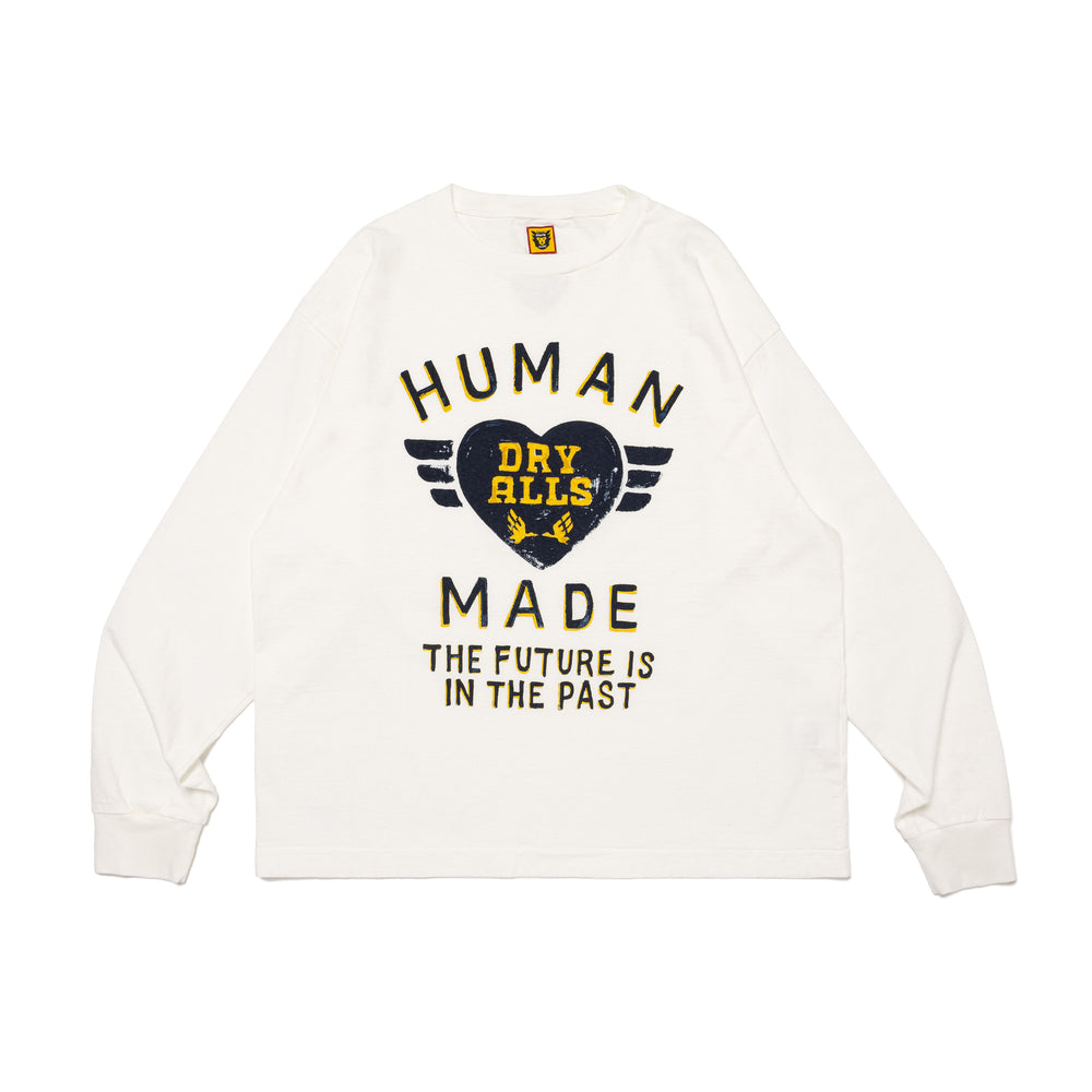 HUMAN MADE GRAPHIC L_S T-SHIRT WH-A