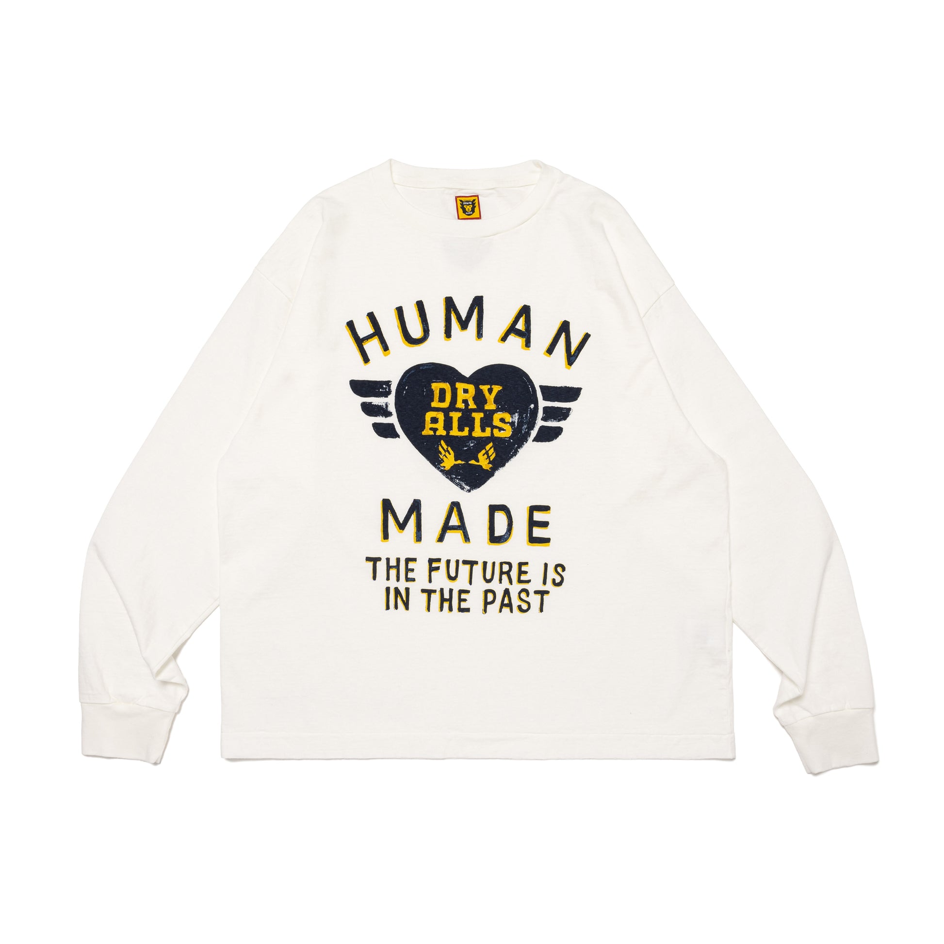 HUMAN MADE GRAPHIC L_S T-SHIRT WH-A