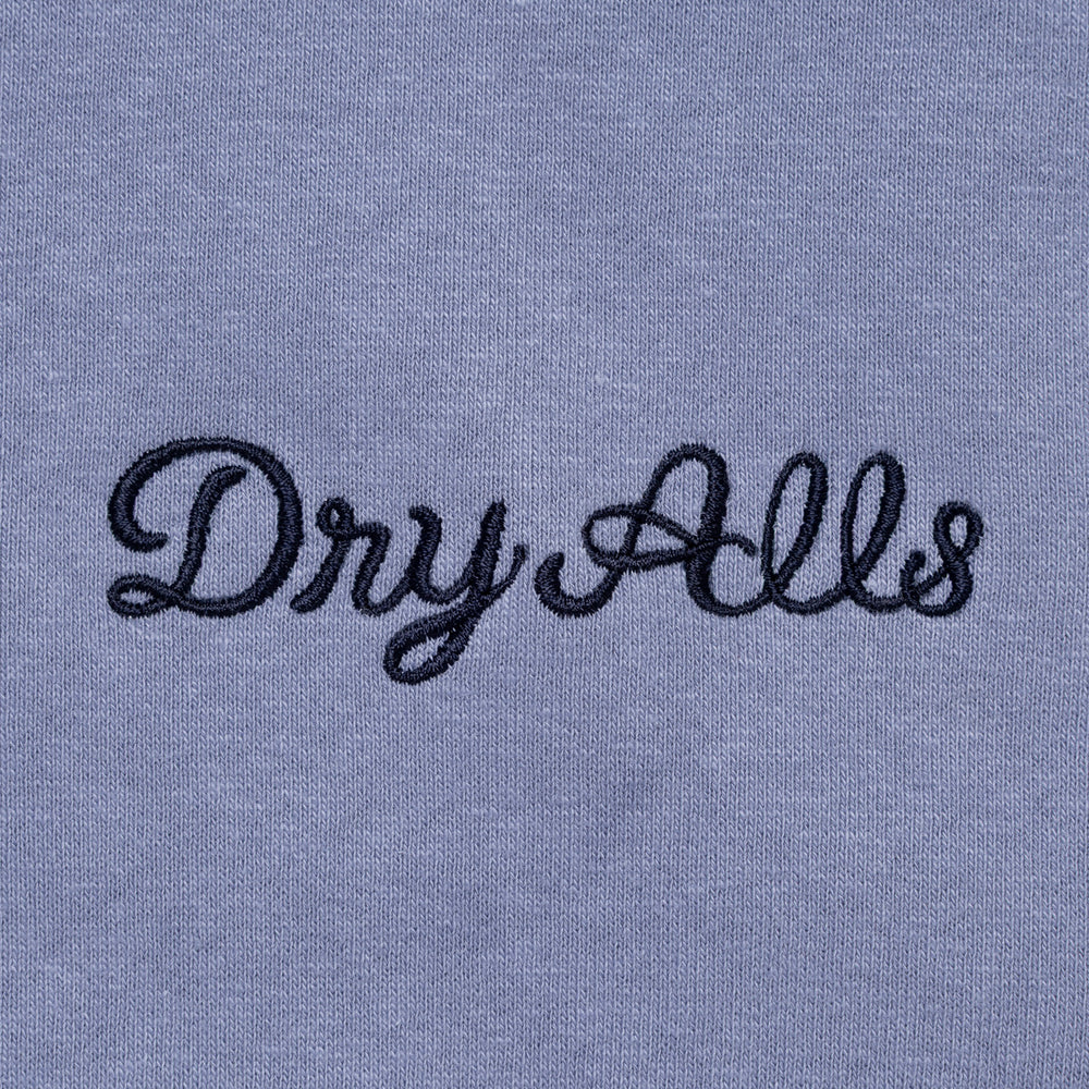 HUMAN MADE  HENLEY NECK SWEATSHIRT BL-D