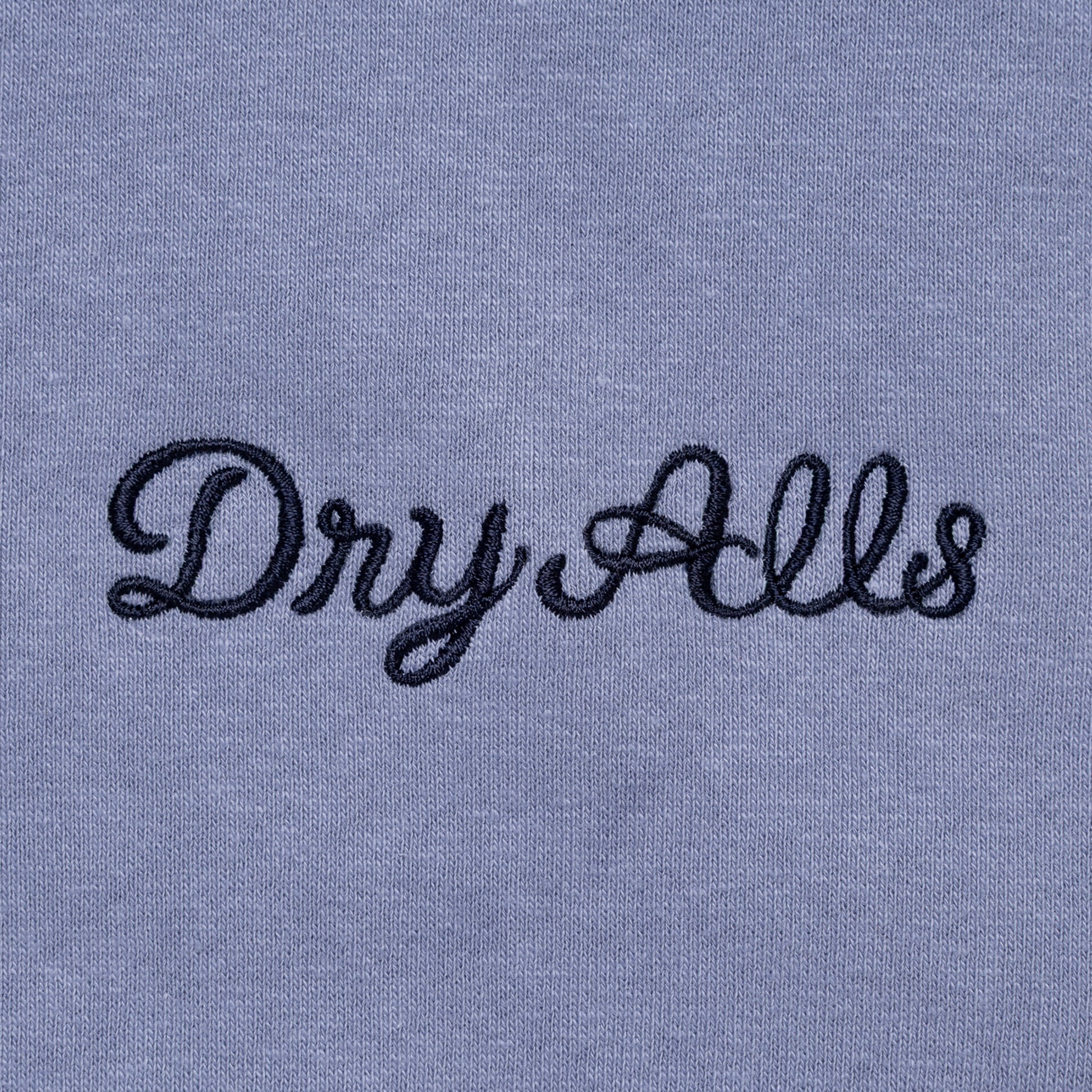 HUMAN MADE  HENLEY NECK SWEATSHIRT BL-D