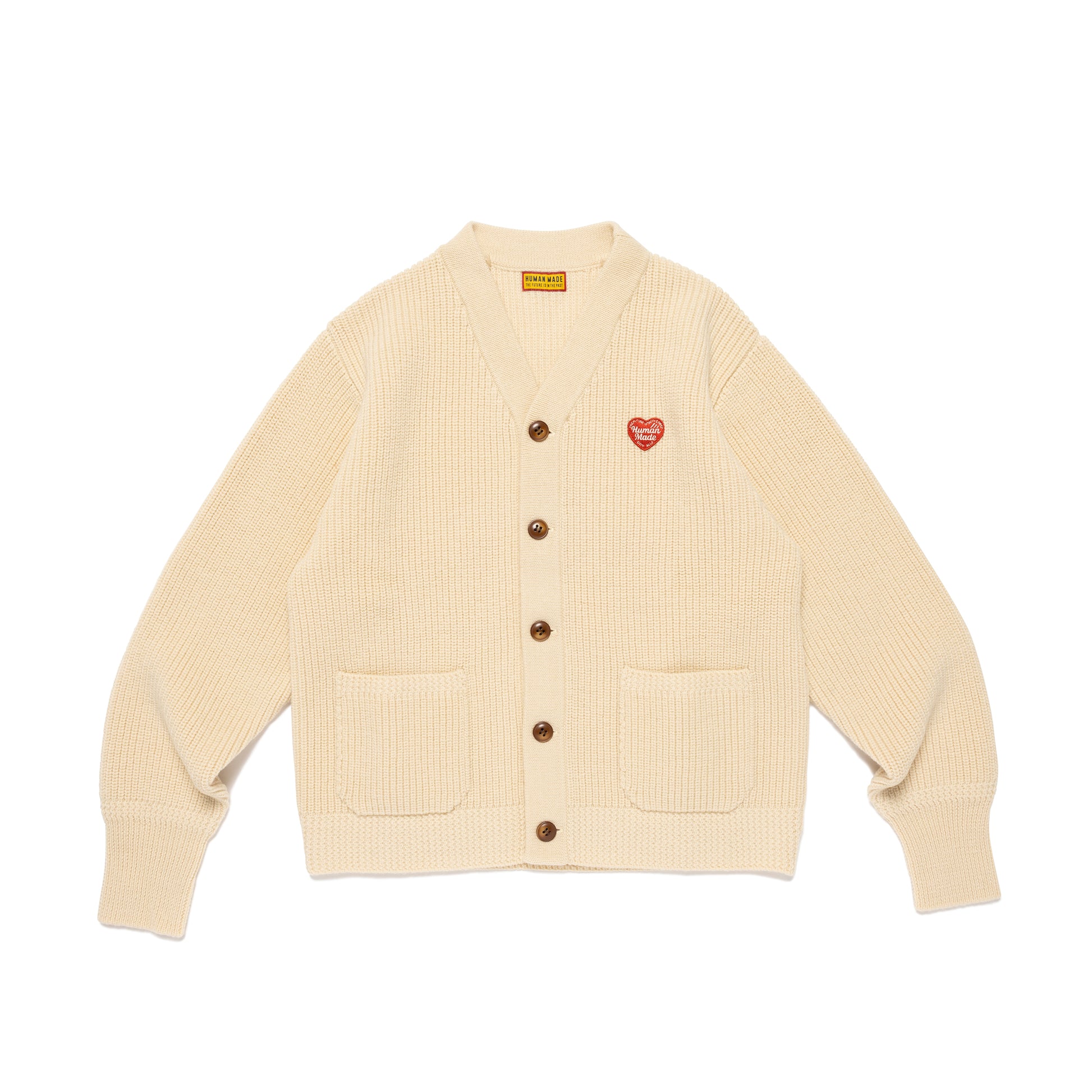 HUMAN MADE KNIT CARDIGAN WH-C