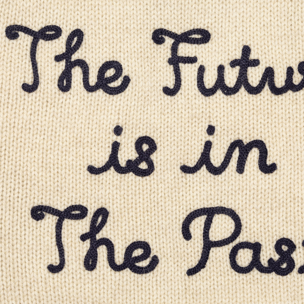 HUMAN MADE ZIP-UP KNIT JACKET WH-G