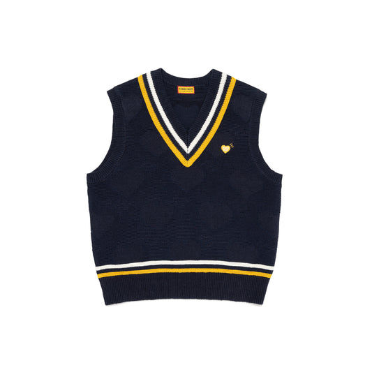 HUMAN MADE HEART KNIT VEST NY-A