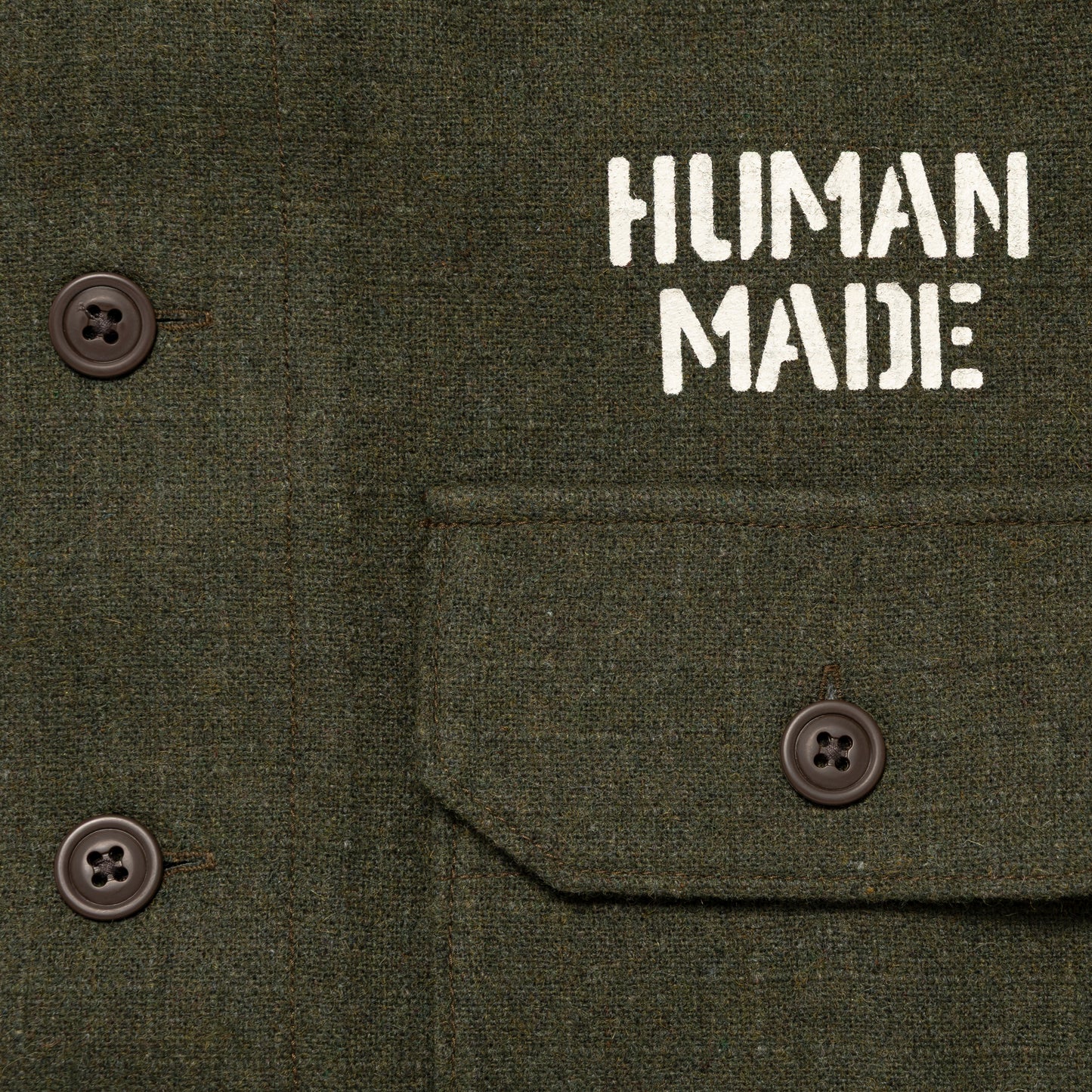HUMAN MADE MILITARY SHIRTOD-D