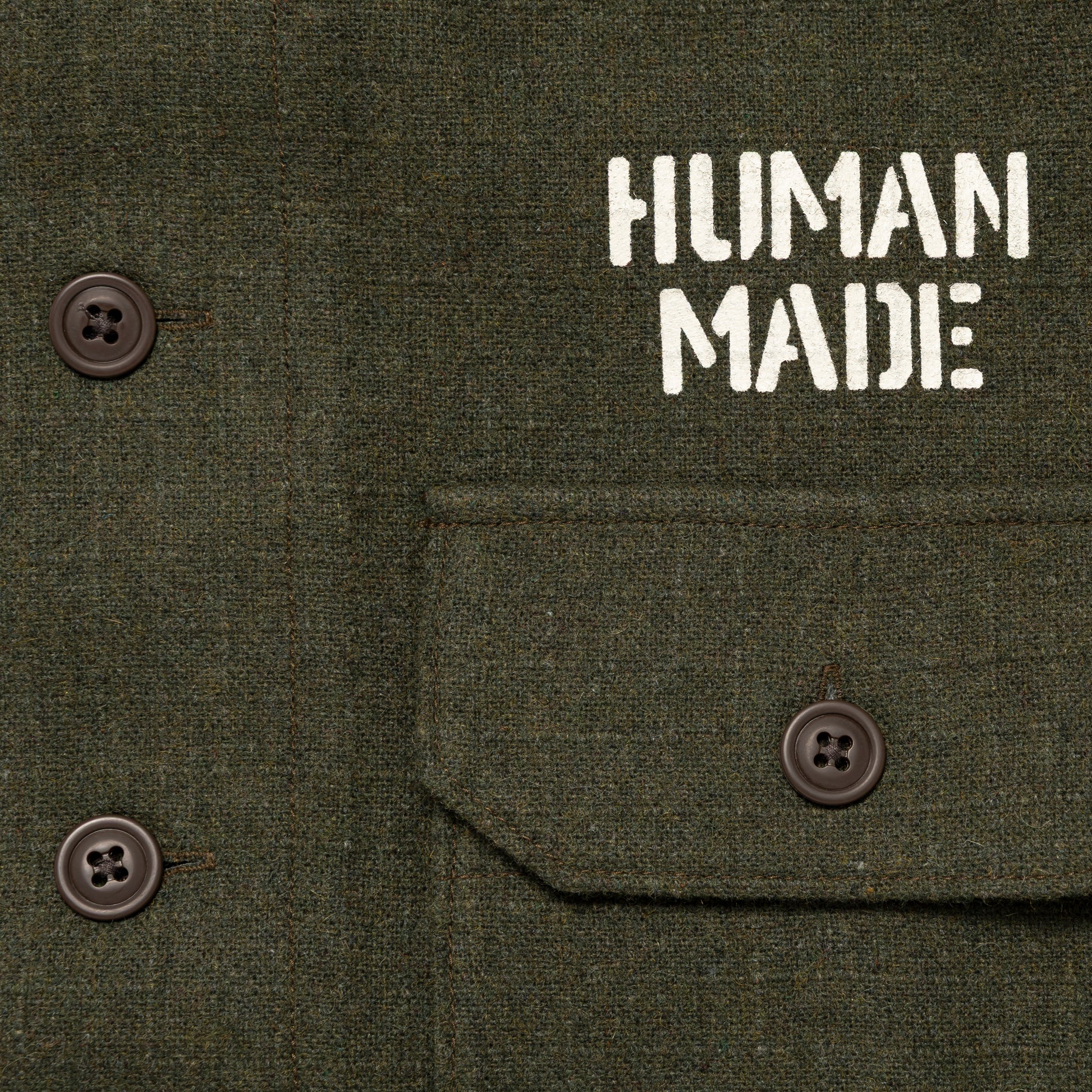 HUMAN MADE MILITARY SHIRTOD-D