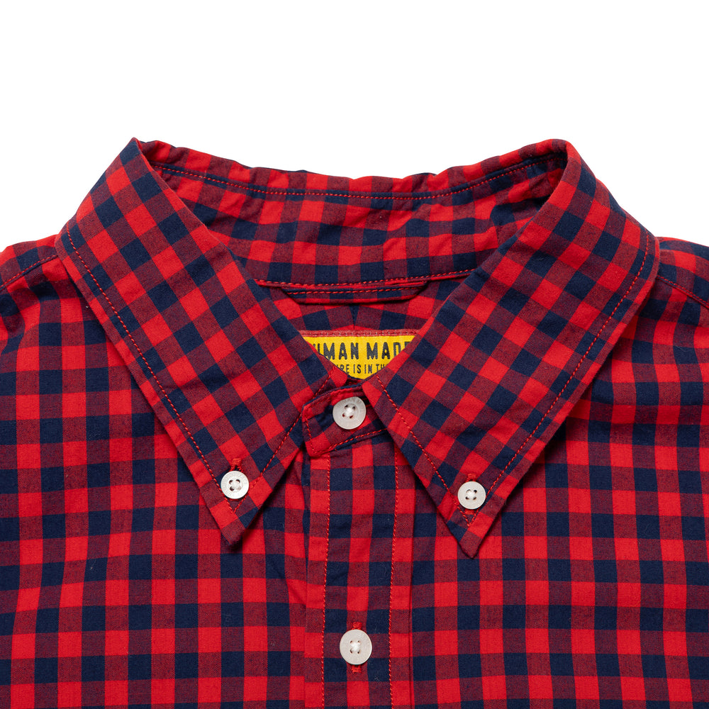 HUMAN MADE GINGHAM CHECK BD SHIRT RD-C