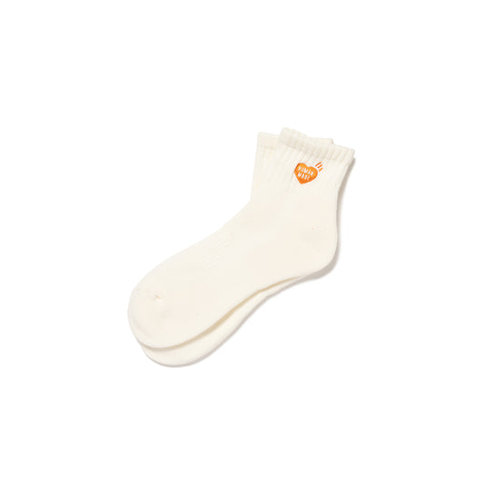 HUMAN MADE SHORT PILE SOCKS WH-B