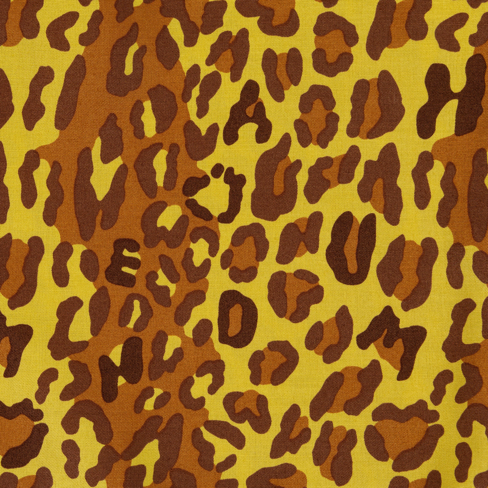 HUMAN MADE LEOPARD ALOHA SHIRT YE-E