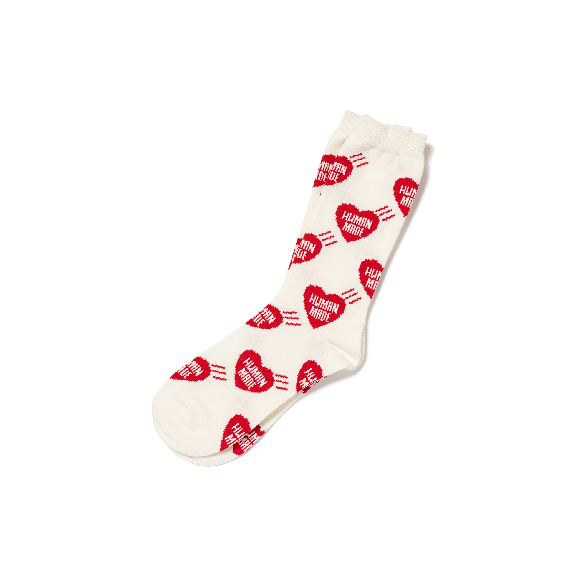 HUMAN MADE HM28GD062 HEART SOCKS RD-A