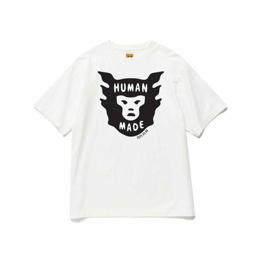お歳暮ならオンライン ヒューマンメード HUMAN メンズ(Human 犬 半袖Tシャツ MADE Lサイズ